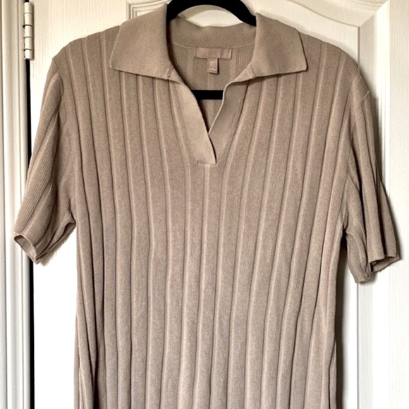 H&M ribbed polo dress size S - Picture 2 of 6